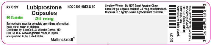 PRINCIPAL DISPLAY PANEL - 60 Capsule Bottle Label - 24 mcg