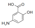 mesalaminerectalsupp-structure