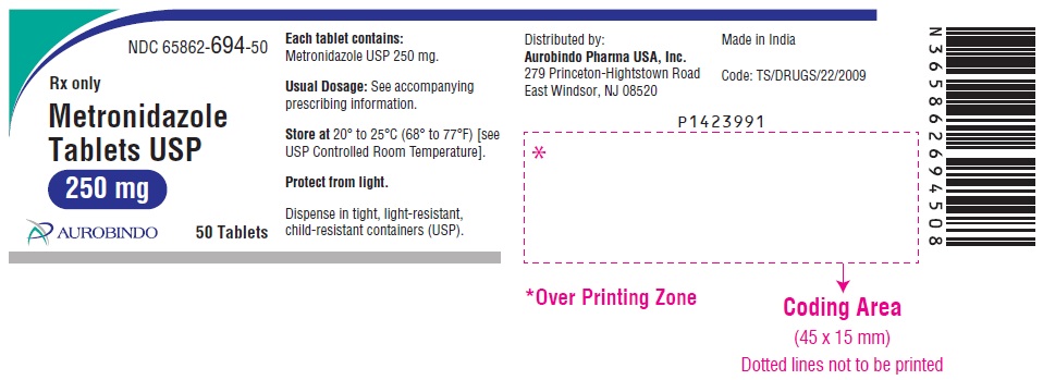 PACKAGE LABEL-PRINCIPAL DISPLAY PANEL - 250 mg (50 Tablets Bottle)