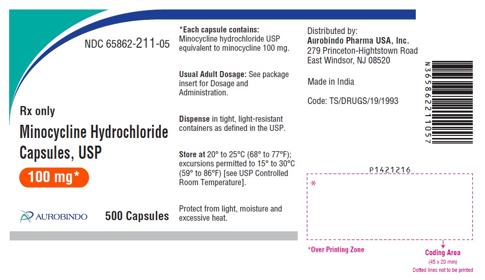 PACKAGE LABEL-PRINCIPAL DISPLAY PANEL - 100 mg (500 Capsules Bottle)