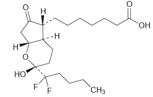 Lubiprostone-Structure 