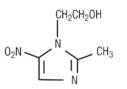 metronidazole-structure